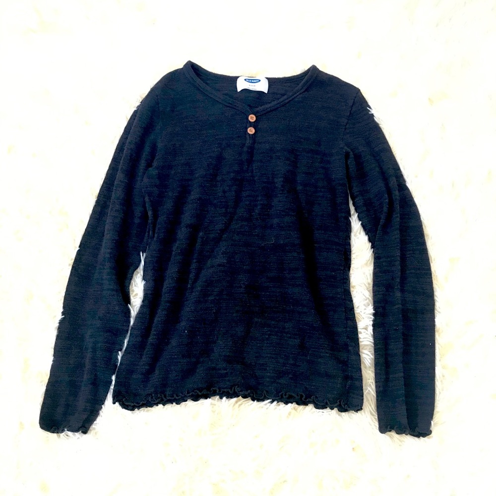 Black weightless top